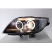 BMW Z4 E85 / E86 03-08 Black Projector Headlamp w Ring